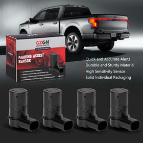 GZGN sensor installed on vehicle rear showing safer reversing