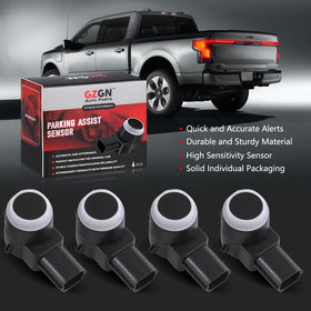 GZGN sensor visible on a reversing vehicle showcasing improved parking confidence and safety