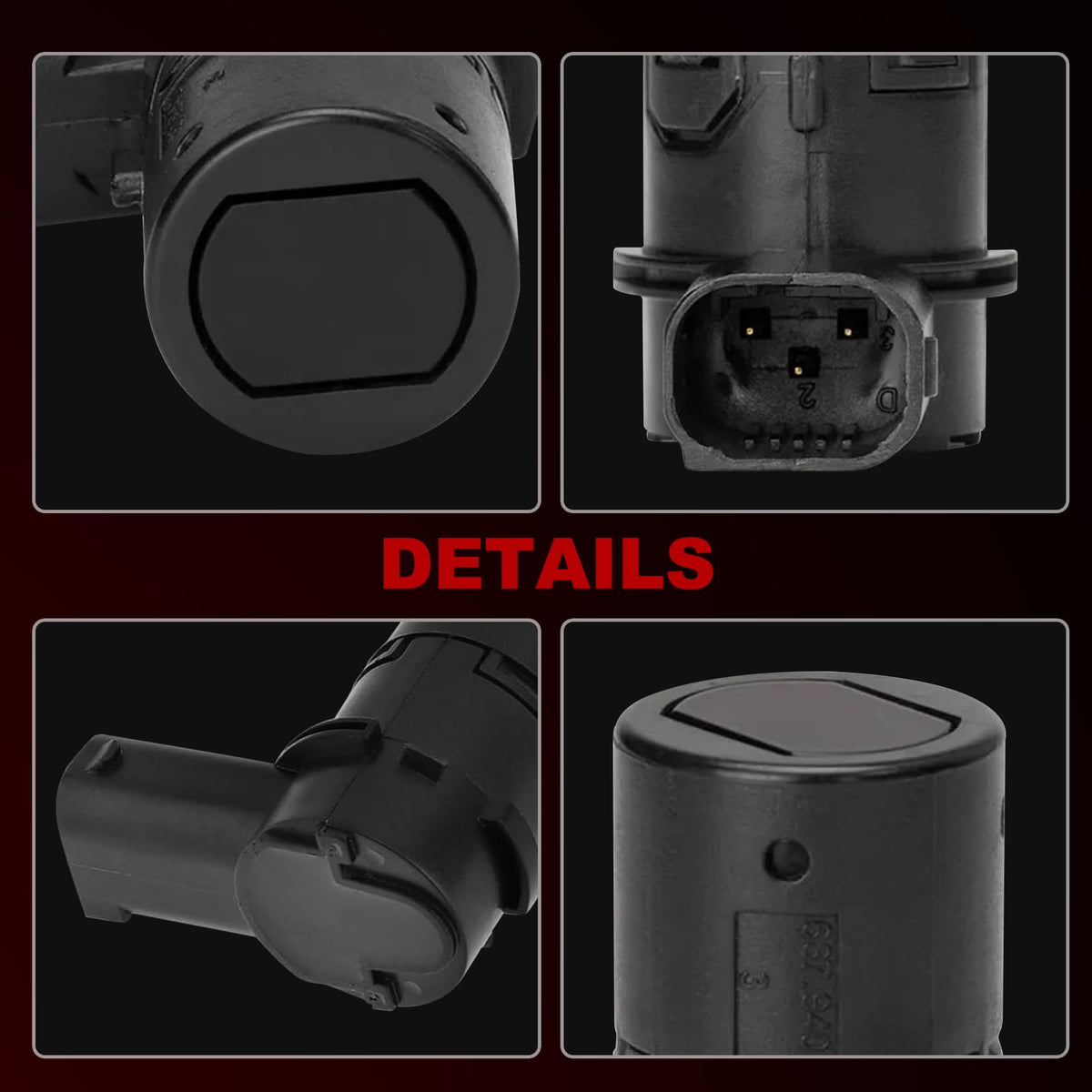 GZGN sensor label listing OEM numbers for straightforward verification
