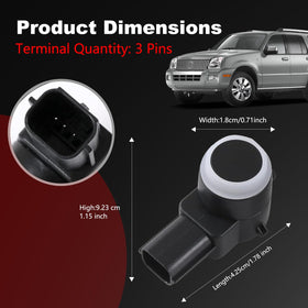 GZGN sensor next to ruler showing scale for correct OEM form and accurate fitment