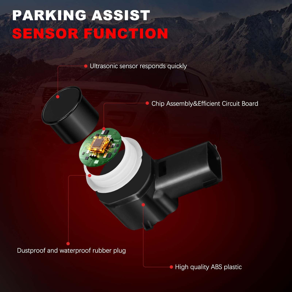 GZGN sensor waterproof joint detail highlighting durability in wet conditions