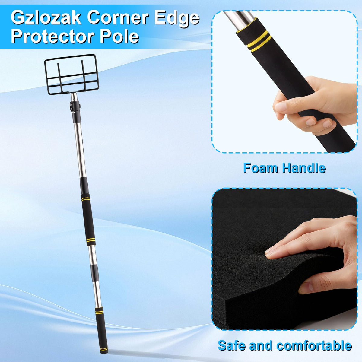 Gzlozak disassembled sections compact in storage, easy transport benefit