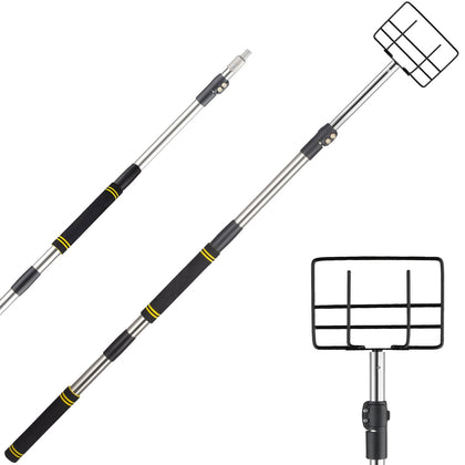Gzlozak front view showing full pole and corner plate, reliable cargo protection
