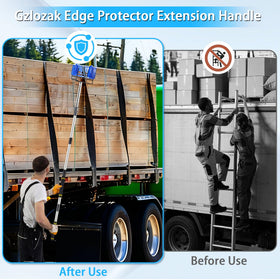 Gzlozak pole beside a person for scale, clear length and reach benefit