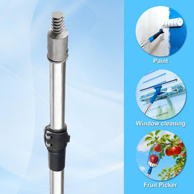 Gzlozak threaded head with paintbrush attachment, multi-use versatility