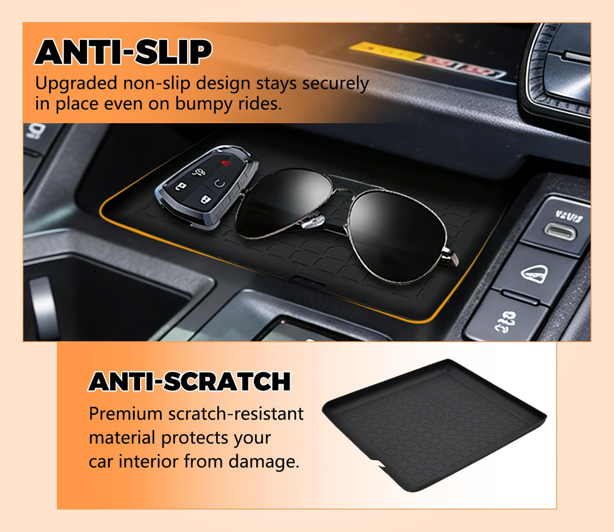 GZSH ABS plastic texture detail illustrating durable surface protection