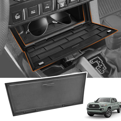 GZSH front console cover overview showing discreet storage benefit