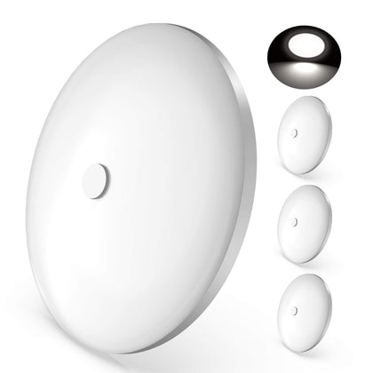 GZV front view puck light showing clean bezel and bright output benefit visibility