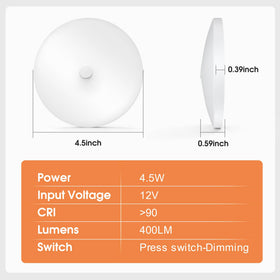 GZV side profile with aluminum base showing heat dissipation