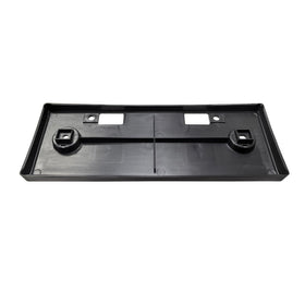 GZVKE bracket next to license plate showing correct size and fit