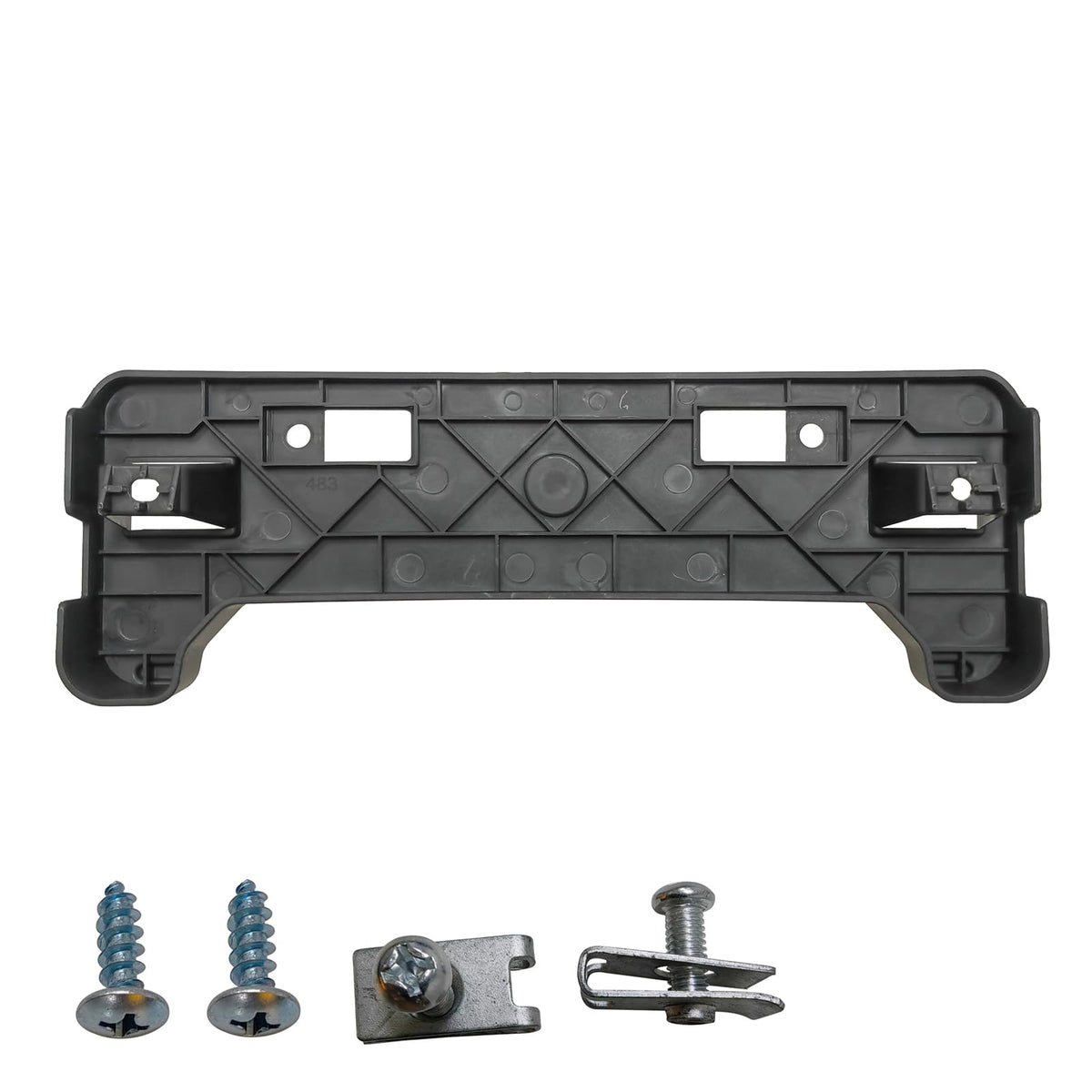 GZVKE bracket side profile illustrating low-profile fit and sturdy build