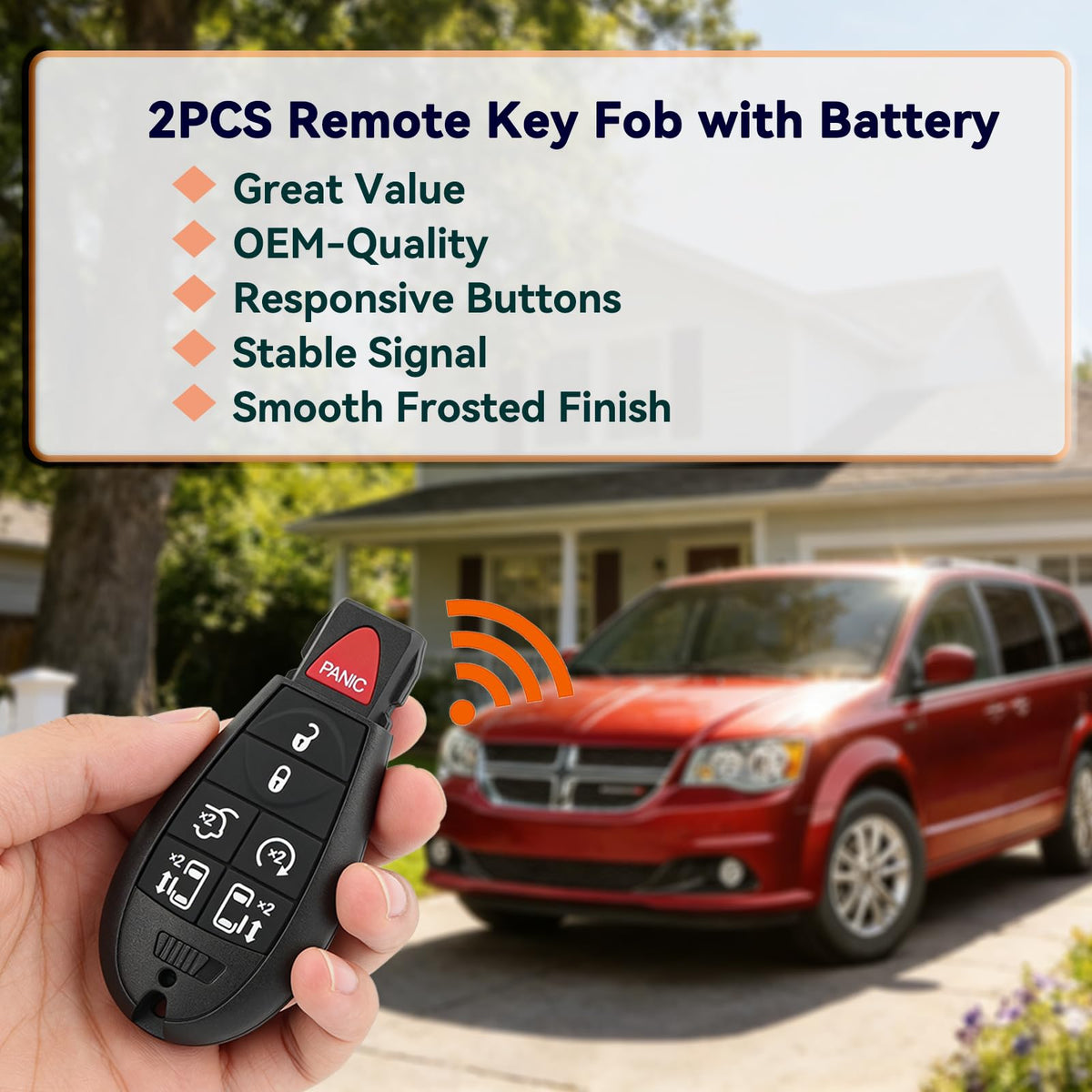 GZXNKEY battery installed visible for immediate use out-of-box benefit