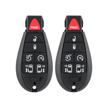 GZXNKEY front view of remote pack showing buttons and ready-to-program benefit