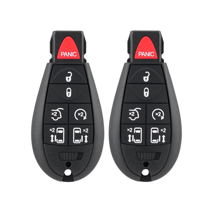 GZXNKEY front view of remote pack showing buttons and ready-to-program benefit