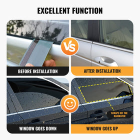 GZYF installed on a Honda Accord door demonstrating leak prevention