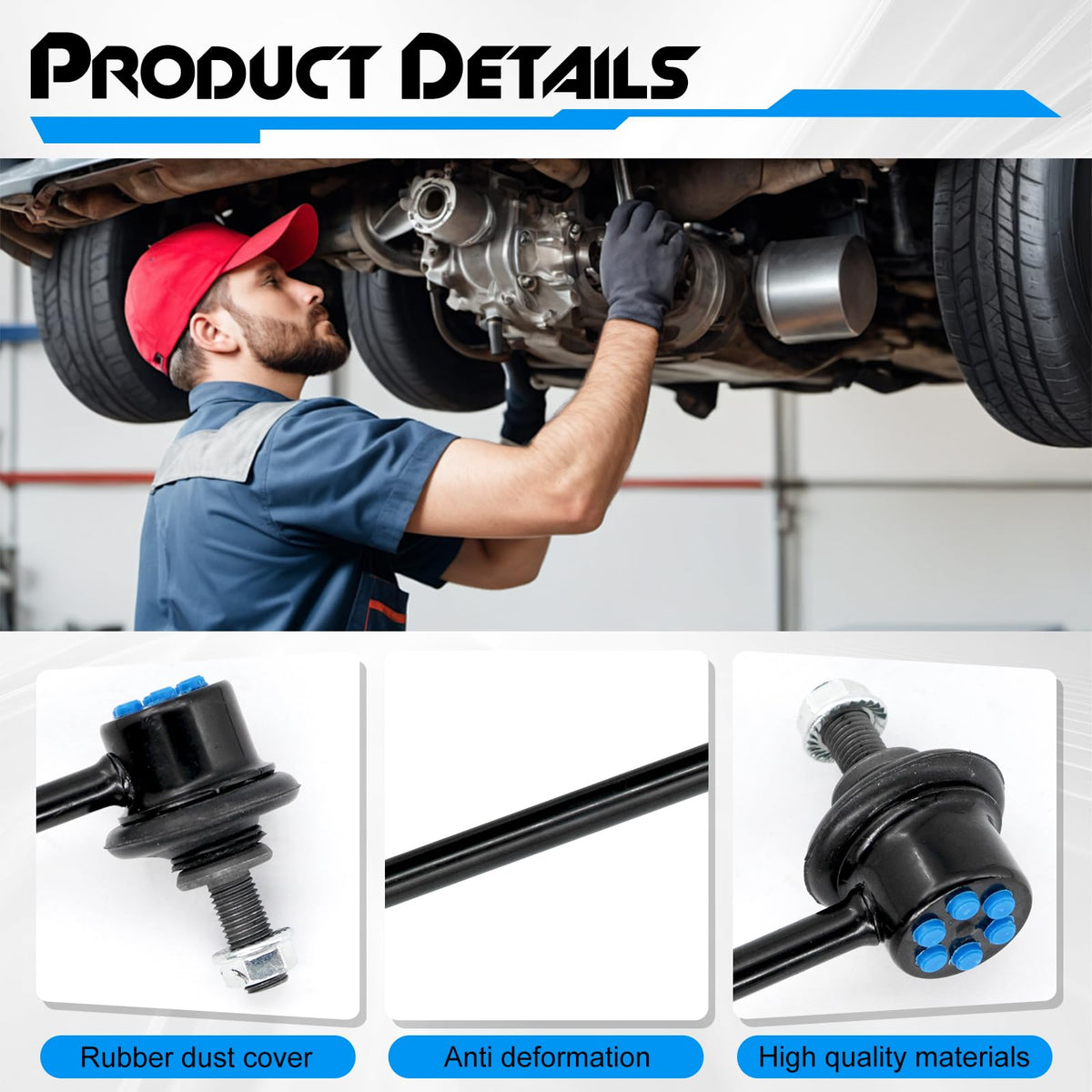 GZYQPDZ full-length steel shaft profile demonstrating durable construction