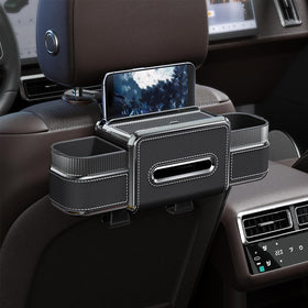 GZZJ installed on headrest rods demonstrating secure fit and reduced shaking