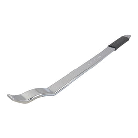 GZZTORES spoon next to ruler showing 20-inch length for leverage