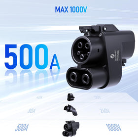 H HhaadenEV adapter with carrying case ready for trunk storage and convenient transport