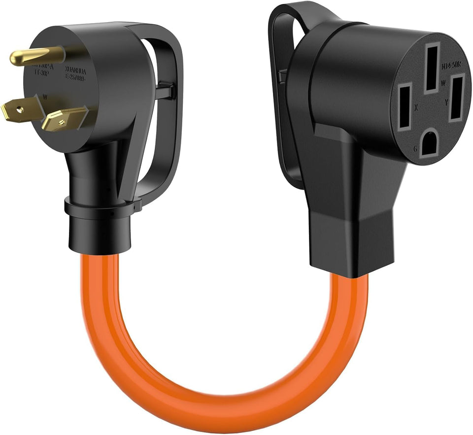 H3JANG front view of adapter showing compact design and safe conversion