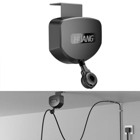 H3JANG front view of retractor showing neat cable storage and safer garage