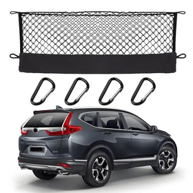 Hacyikee front packaging showing product and fit for CR-V, secure organization