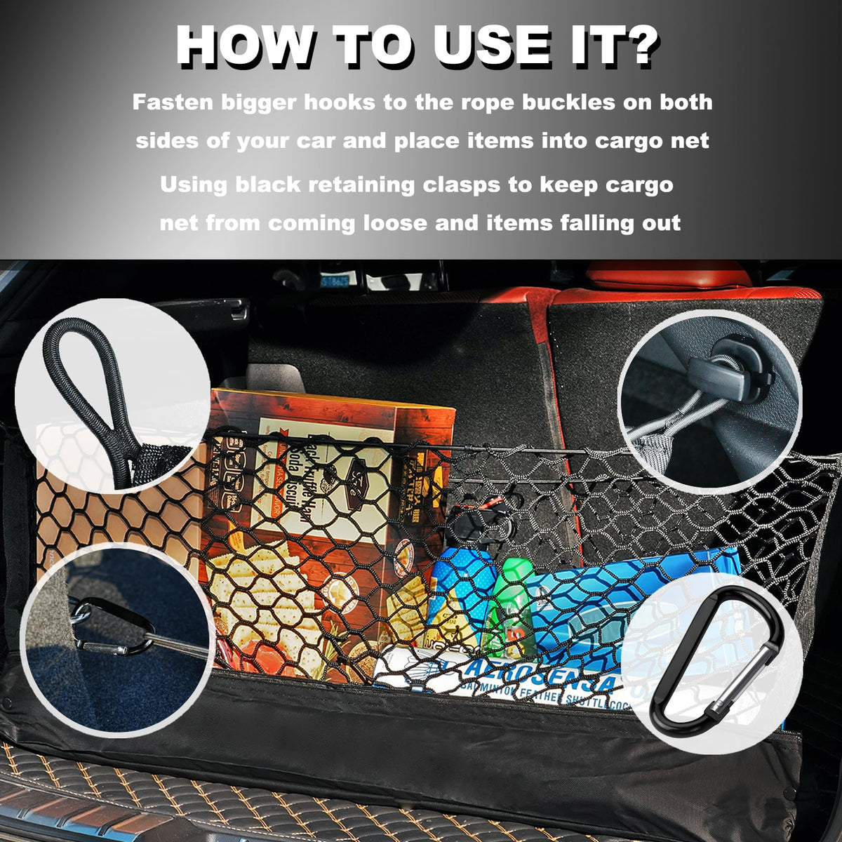 Hacyikee installed in Jeep Grand Cherokee L 7-seat showing secure fit