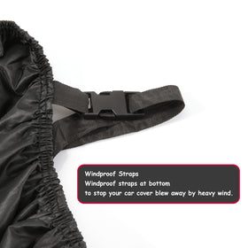 Hadieru buckle strap under vehicle prevents wind lift