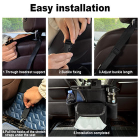 HAERITER installation straps and hooks demonstrating secure anti-wobble fit