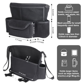 HAERITER large compartment open with purse and tablet for convenient storage
