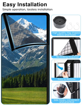 HAEZU folded screen in storage bag showing compact storage and travel-ready benefit