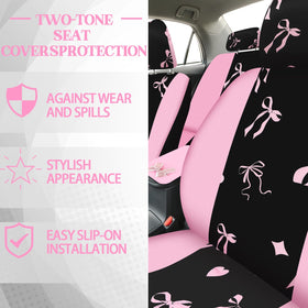 Hahafelt air vent clips and pink stickers adding scent and decorative detail