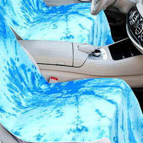Hahafelt headrest pocket detail showing secure fit and anti-slip benefit