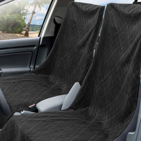 Hahafelt rolled in included bag for compact storage and portability
