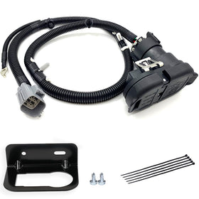 HaHeHo front connector view showing secure plug fit and easy replacement benefit