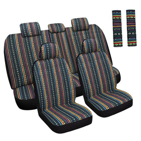 HAIYAOTIMES front seat full view showing colorful Baja look and protective fit
