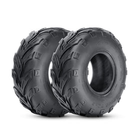 HALBERD front view of 145/70-6 tire showing profile and benefit of stable traction