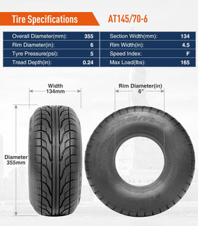 HALBERD close-up of directional tread and staggered trench for drainage