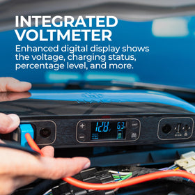 HALO Bolt Ultimate 2 jumper cables detail with spark-proof clamps for safe starts