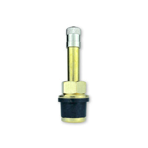 Haltec QS-500 2 inch Quikstem Brass Push-Through Valve Stem for OTR & Farm Wheels — .625 inch Hole, 200 psi