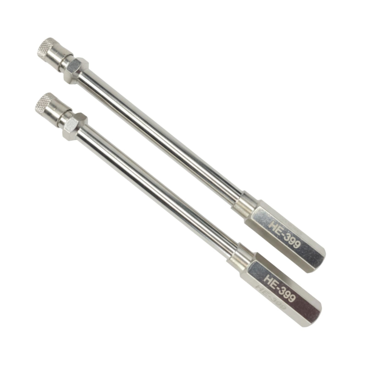 Haltec extender next to ruler showing 4.25-inch reach for access