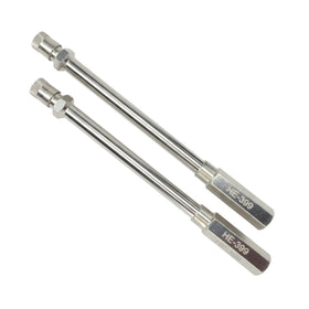 Haltec extender next to ruler showing 4.25-inch reach for access