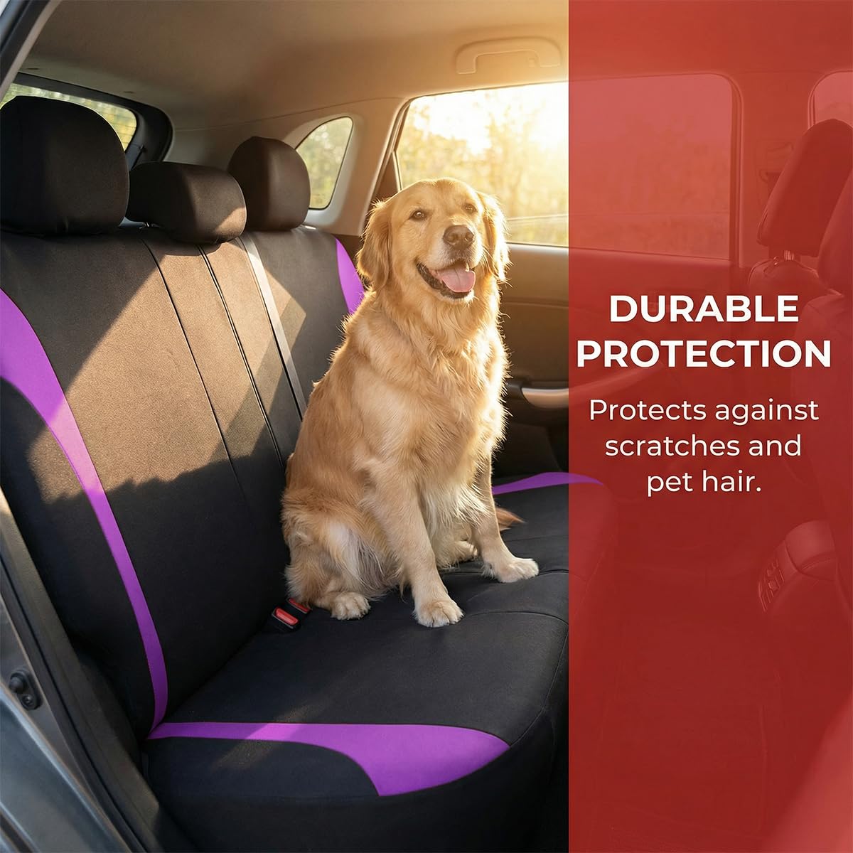 HAMOJUF headrest covers arranged matching seats for neat look