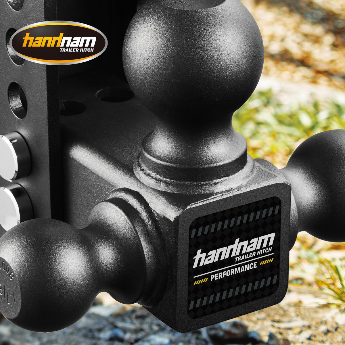 Handnam shank adjustment detail with pin mechanism for quick height changes benefit