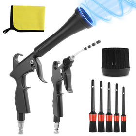 HANDY Tornado front view showing compact aluminum body and ergonomic grip benefit quick handling