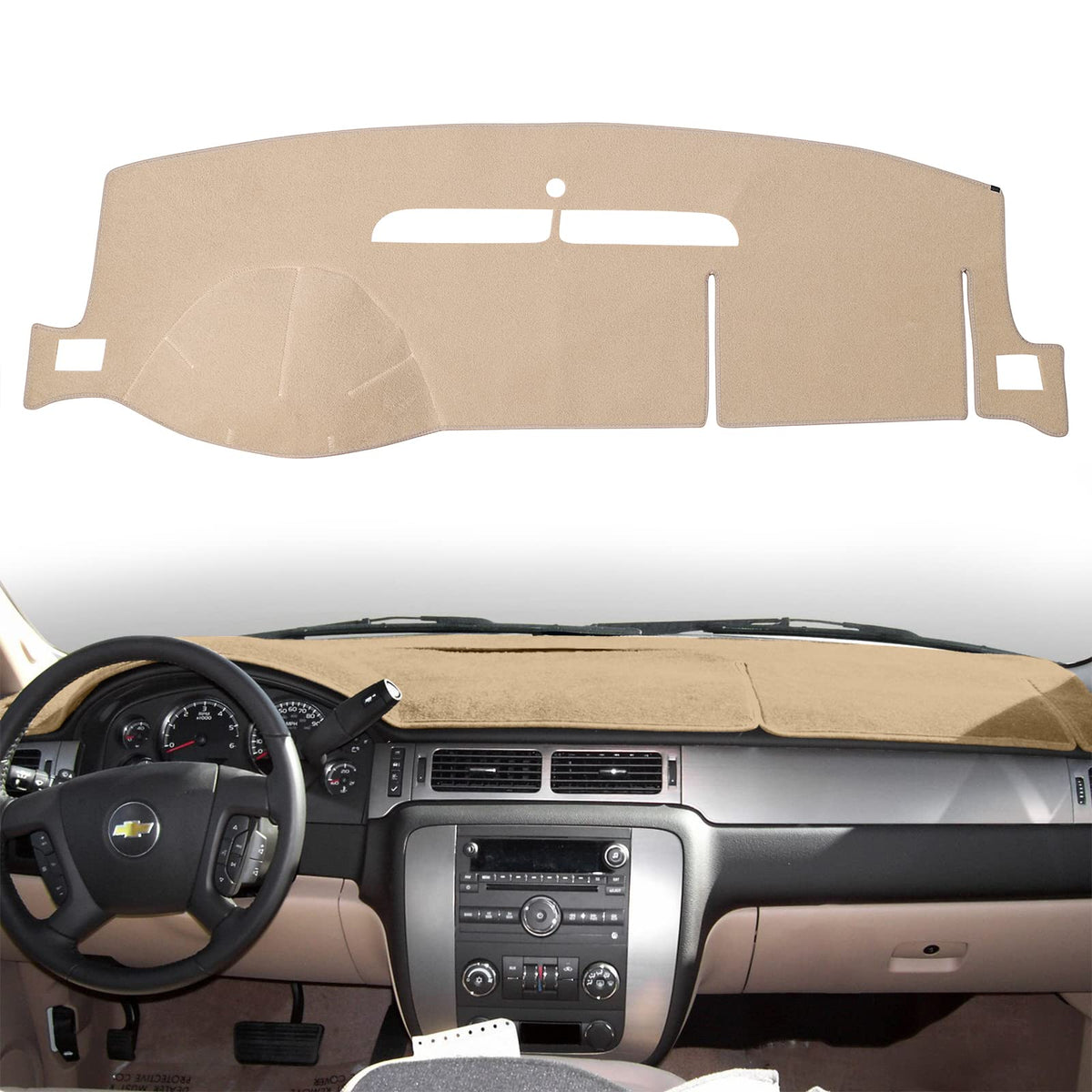 HanLanKa front dashboard cover showing full fit and improved look