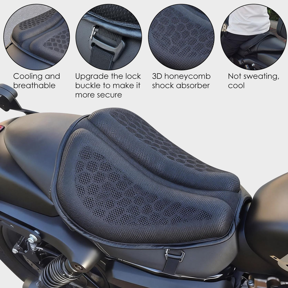 Hanmir petal-shaped top profile, improves pressure distribution