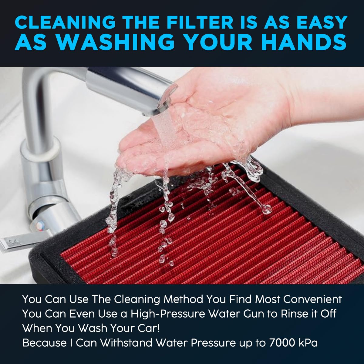 HANN&CO installed in cabin filter housing improving airflow in car