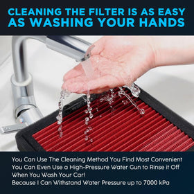 HANN&CO installed in cabin filter housing improving airflow in car