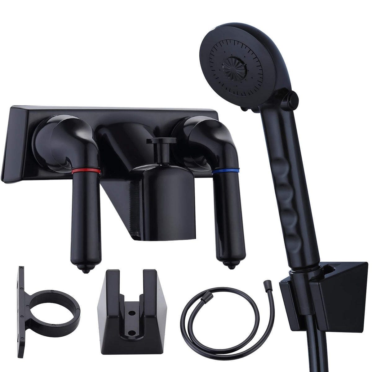 hansengroe front view faucet showing matte black finish and clean lines, durable upgrade